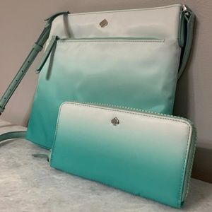 Kate Spade Ombré Purse & Wallet